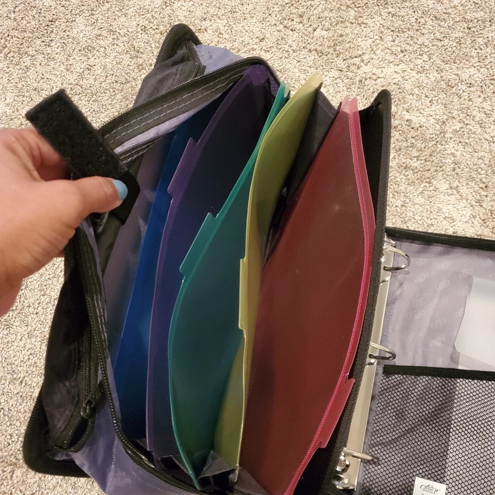 The Mighty Zip Tab Case it 3 Ring Binder 3